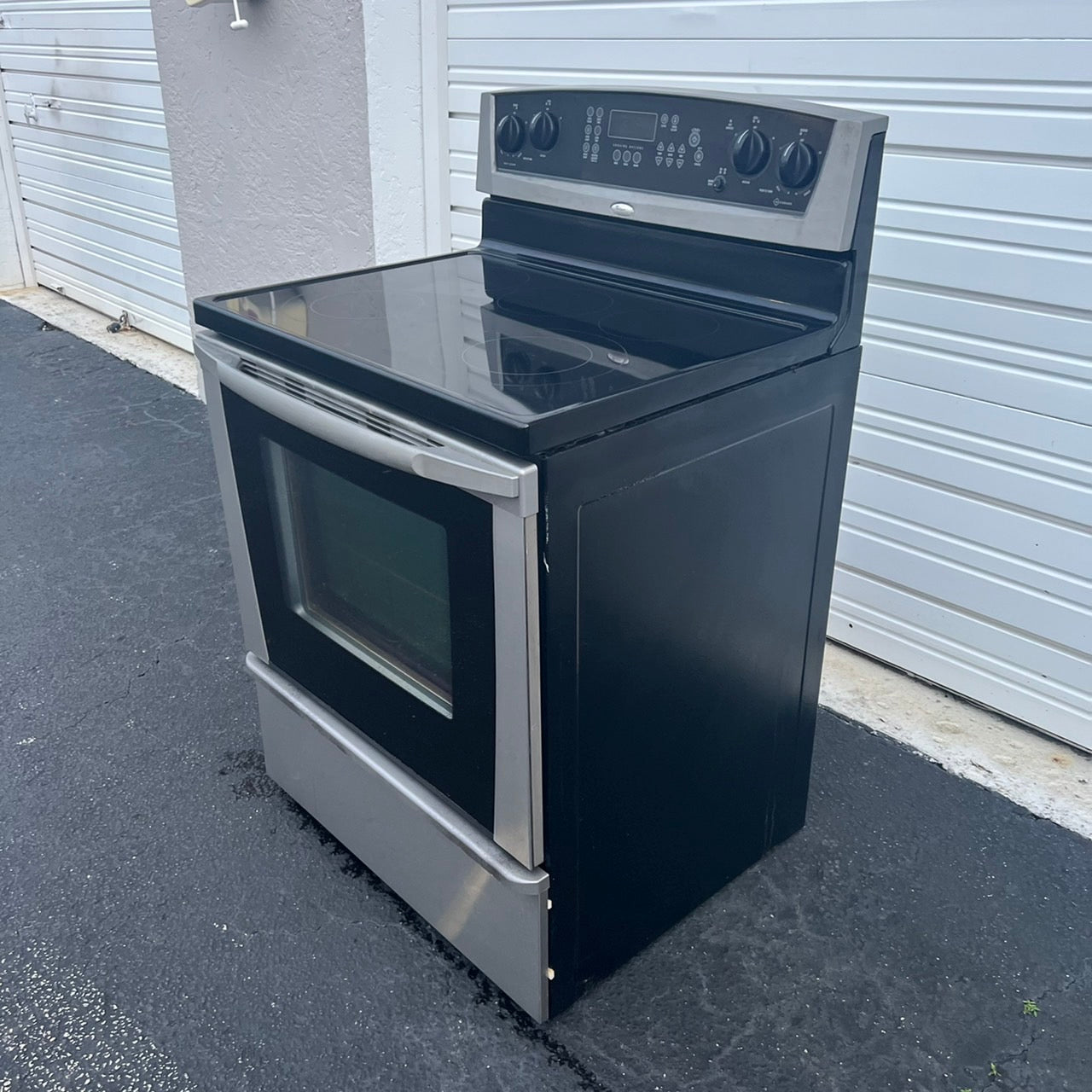 Whirlpool Stainless Steel Electric Stove Whirlpool Stainless Steel Electric Stove